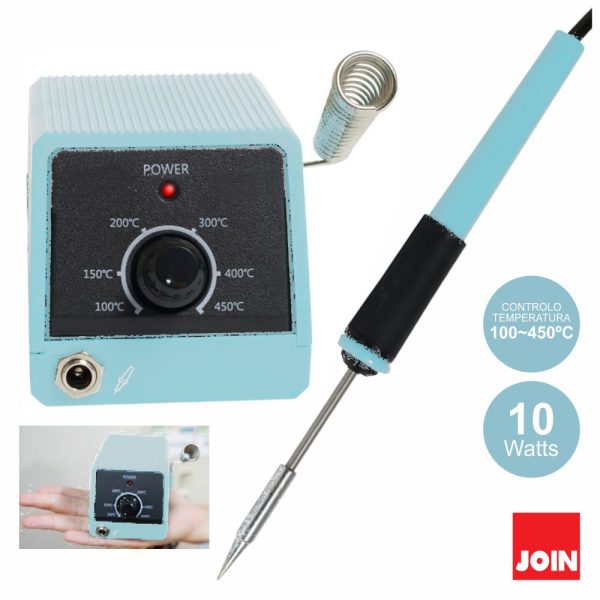 ESTAÇÃO DE SOLDAR REGULÁVEL 10W 100-450º JOIN