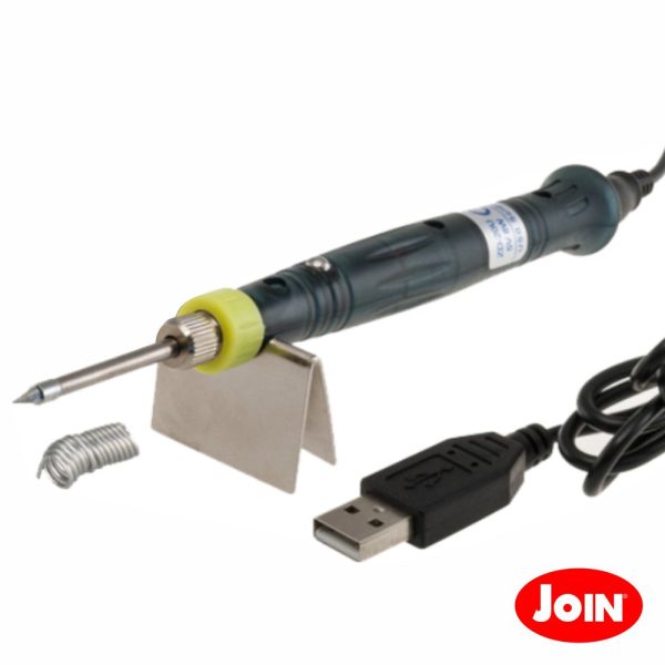 FERRO DE SOLDAR 8W C/ LIGAÇÃO USB 5V JOIN