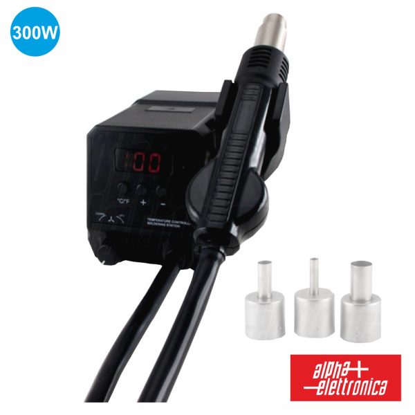 ESTAÇÃO DE SOLDAR E DESSOLDAR SMD AR QUENTE 300W