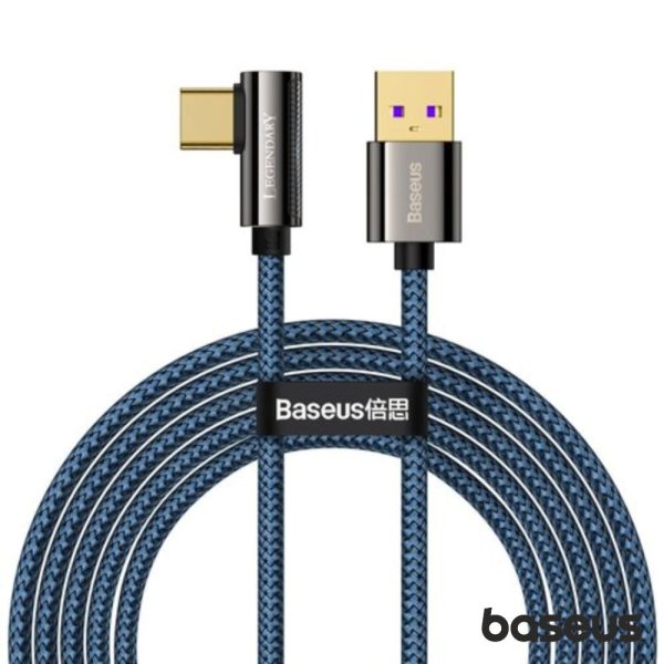 Cabo USB-A Macho P/ USB-C Macho 2m Azul Legend BASEUS