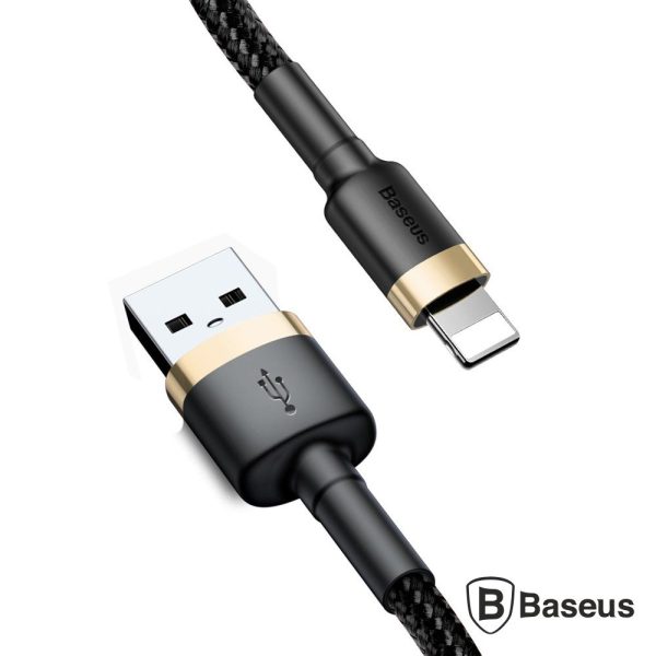 Cabo USB-A Macho P/ Lightning Macho 3m Cafule BASEUS