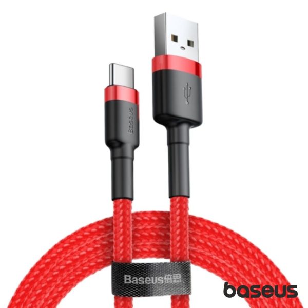 Cabo USB-A Macho P/ USB-C Macho 0.5m Cafule BASEUS