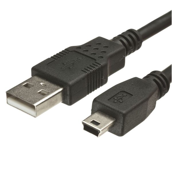 Cabo USB-A 2.0 Macho / Mini USB-B Macho 5m