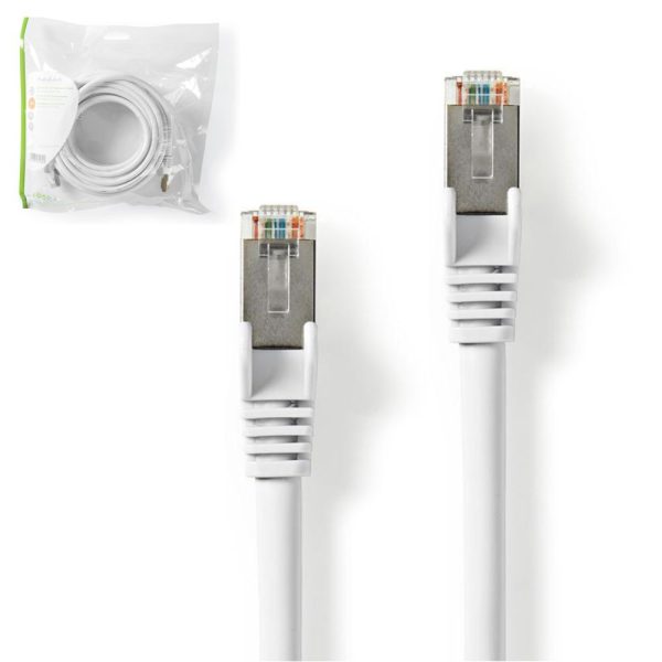 Cabo UTP Cat8.1 Branco 10m NEDIS