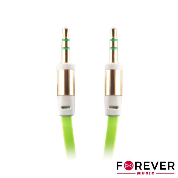 CABO JACK 3.5MM MACHO / JACK 3.5MM MACHO 1M VERDE ST FOREVER
