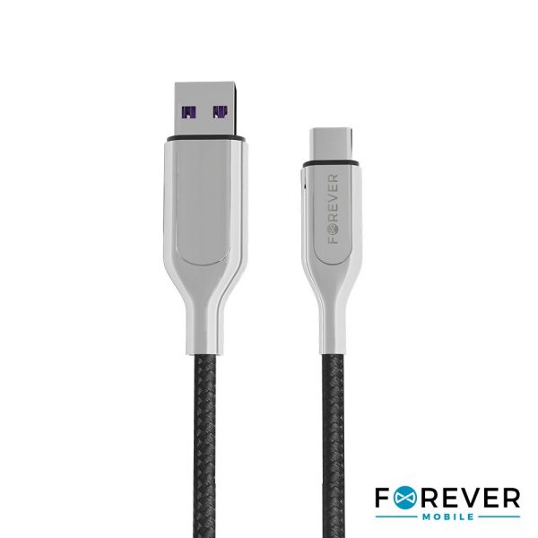Cabo USB-A Macho / USB-C Macho 1m CORE 5A