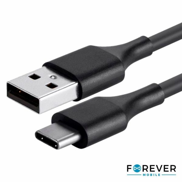 CABO USB-C 2.0 MACHO / USB-A MACHO 1M PRETO PROK