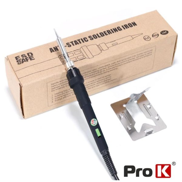 Ferro de Soldar 60W C/ Acessórios PROK
