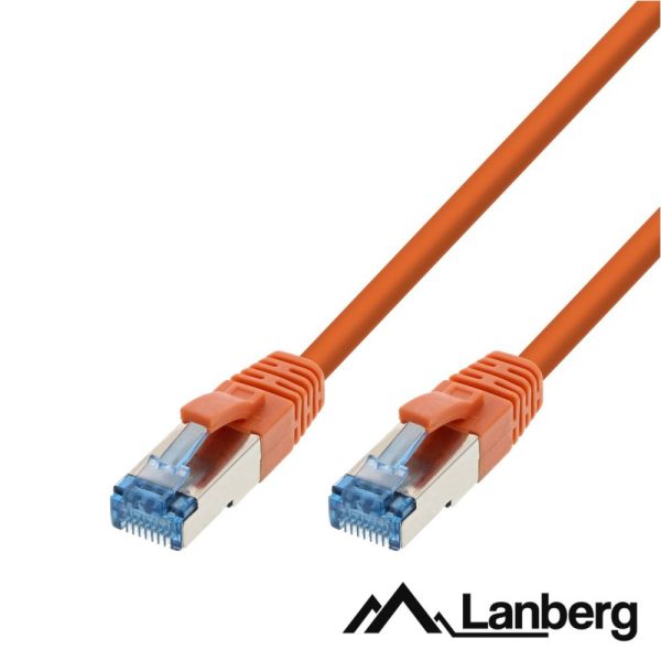 Cabo S/FTP LSZH CAT6A 20m Laranja LANBERG