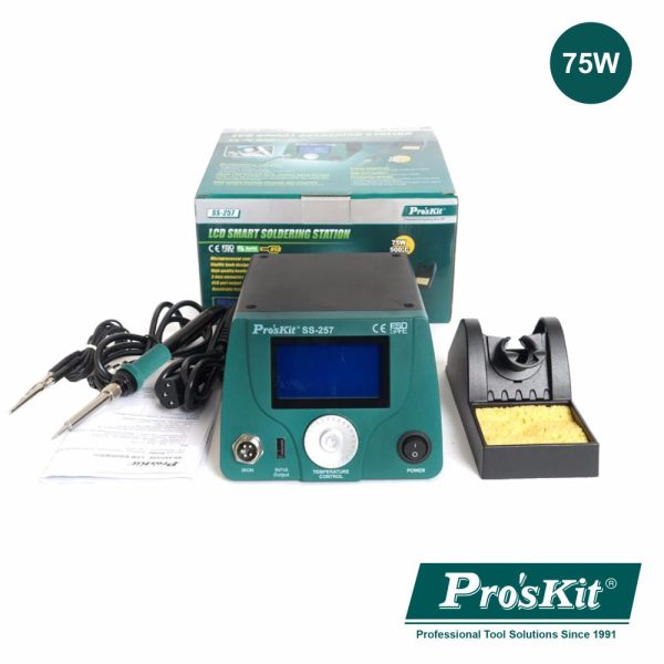 ESTAÇÃO DE SOLDAR 75W DIGITAL PROSKIT