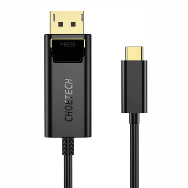 Cabo USB-C 3.1 Macho / Displayport Macho 1.8m 4K/60Hz