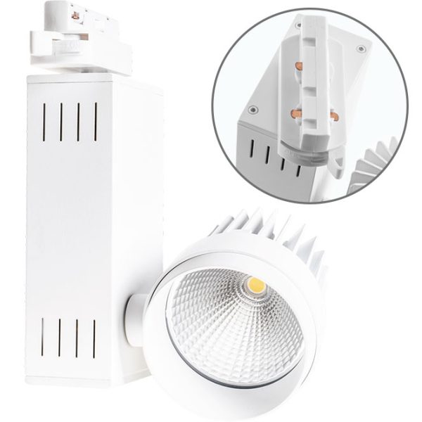 Foco p/ calha AZURAS 1x16WxLED 4000 K