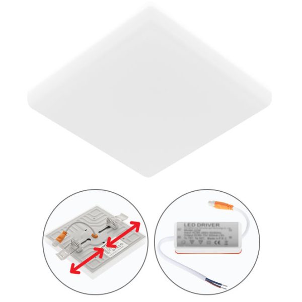 Foco de encastrar RUPIA 1x18WxLED 4000 K