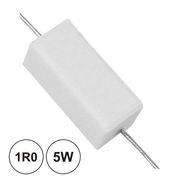 RESISTÊNCIA BOBINADA 1R0 5W