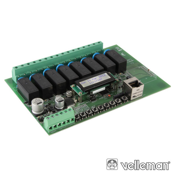 KIT PLACA DE RELÉS CONTROLADA POR INTERNET