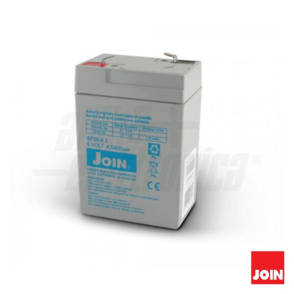 Bateria Chumbo 6V 4.5A Join