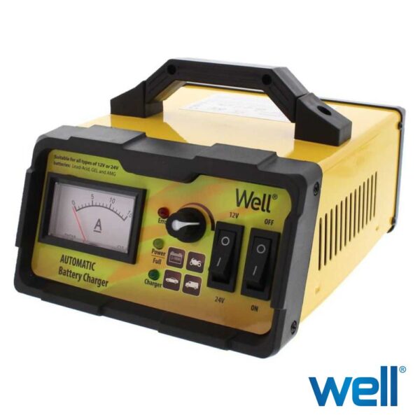 Carregador De Baterias Chumbo Universal 15A