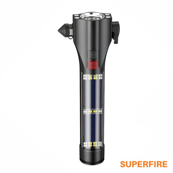 Lanterna De Segurança 7 Em 1 10W 310Lm Ip44 Superfire