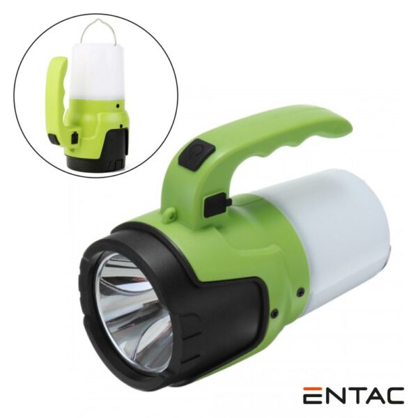 Lanterna C/ Função Candeeiro De Campismo 5W 400Lm Entac