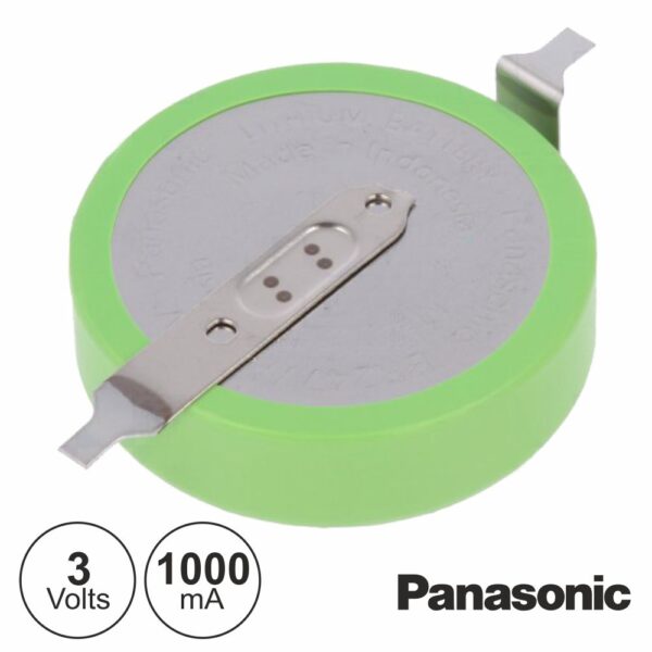 Pilha Lithium Botão Br2477A 3V 1000Ma Panasonic