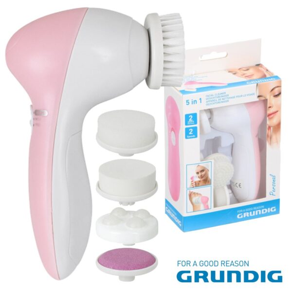 Escova De Limpeza Facial 5In1 Grundig