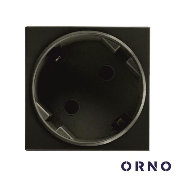 Módulo Schuko 45x45mm P/ Encastrar OR-GM-9010/B ORNO