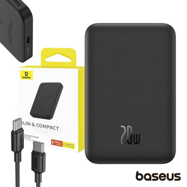 Powerbank Magnético Mini Magsafe 5000mAh 20W BASEUS