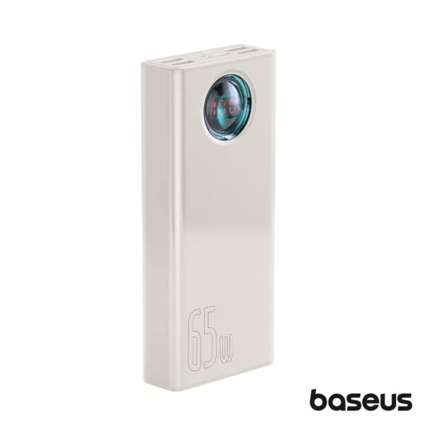Powerbank 30000mAh PD QC 65W Branco BASEUS