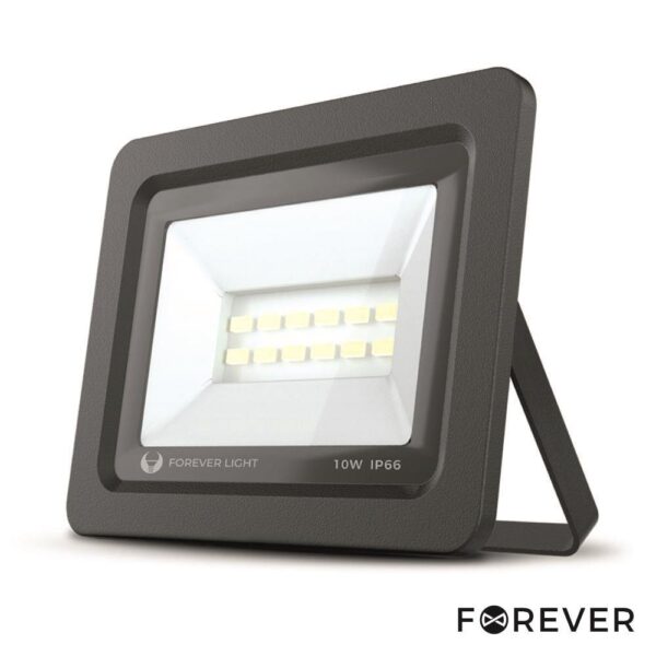 Foco LED 10W 230V 6000K 800lm Preto