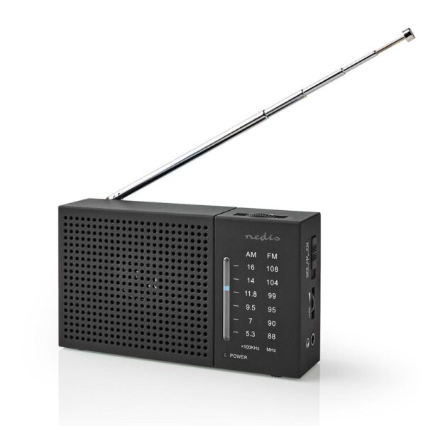 Rádio Portátil AM/FM De Bolso 1.5W A Pilhas