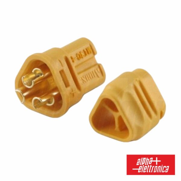 Ficha MT30 Fêmea P/ Bateria ALPHA