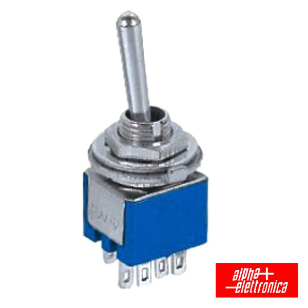 COMUTADOR ALAVANCA MINIATURA ON-ON PAINEL