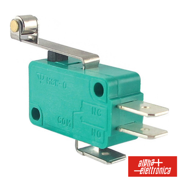 COMUTADOR MICROSWITCH 16A PATILHA GRANDE C/ RODIZIO