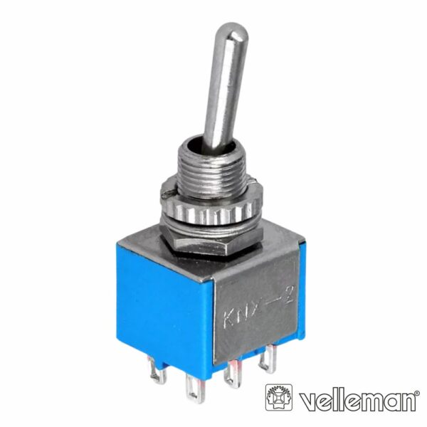 COMUTADOR ALAVANCA DPDT ON-ON TIPO CI