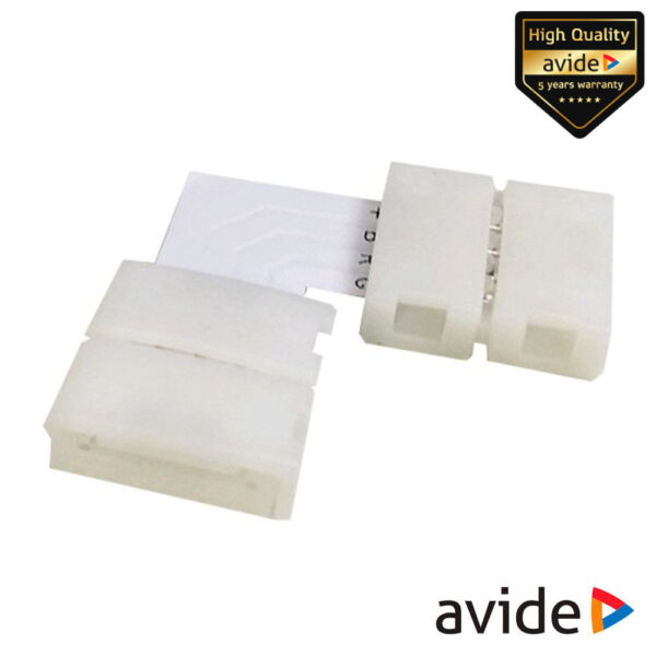 União P/ Fita LEDS RGB IP20 90º AVIDE