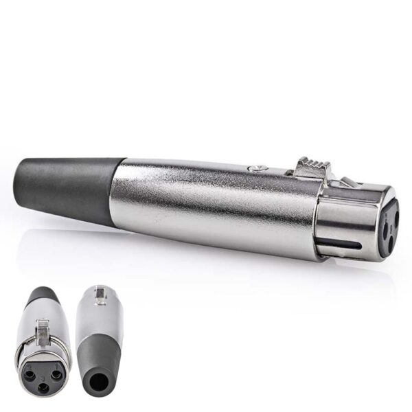 Ficha XLR 3p Fêmea
