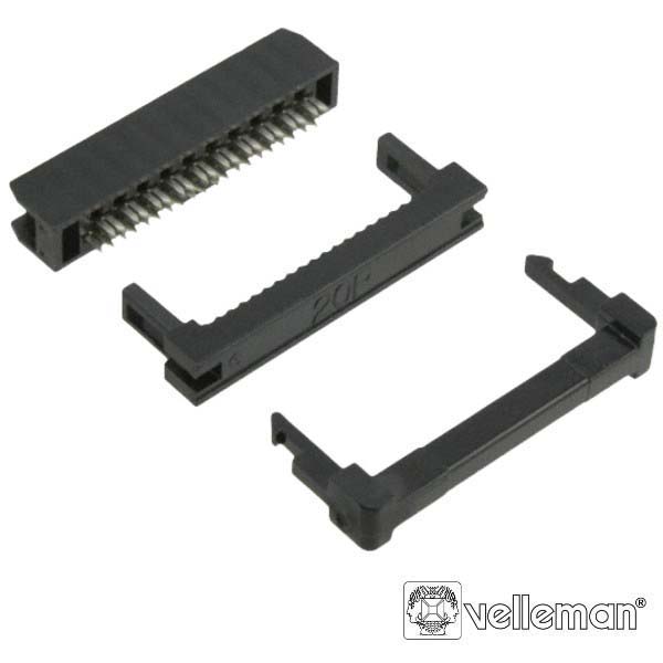 FICHA IDC FÊMEA C/ 20P VELLEMAN