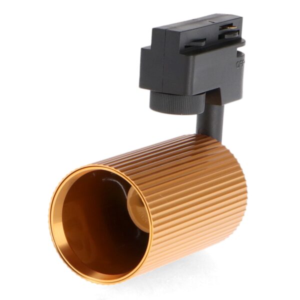 Projetor portalâmparas GU10 Gold Light Line para calha Monofásico