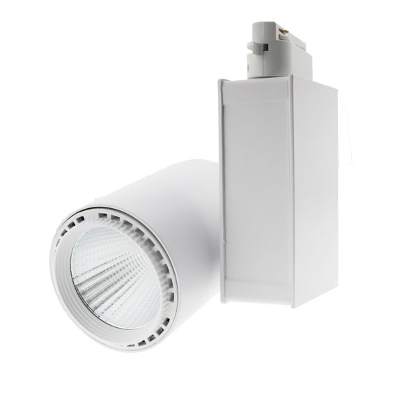 Foco LED para calha Kube 35W Monofásico  3000K