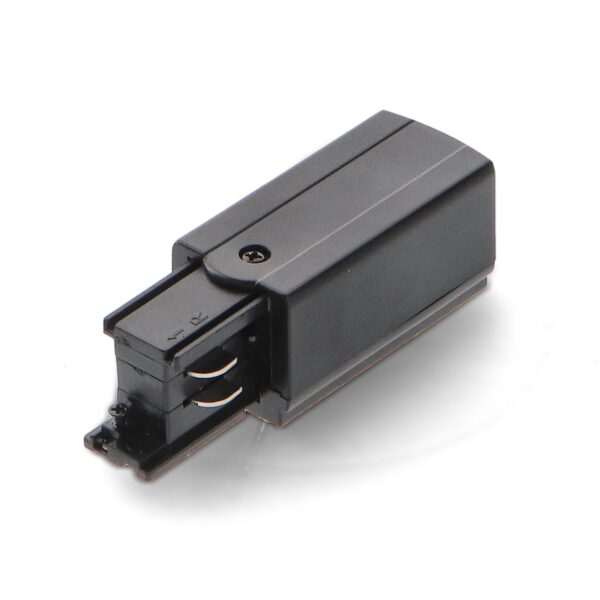 Conector e tampa  para calha trifásica  Preto