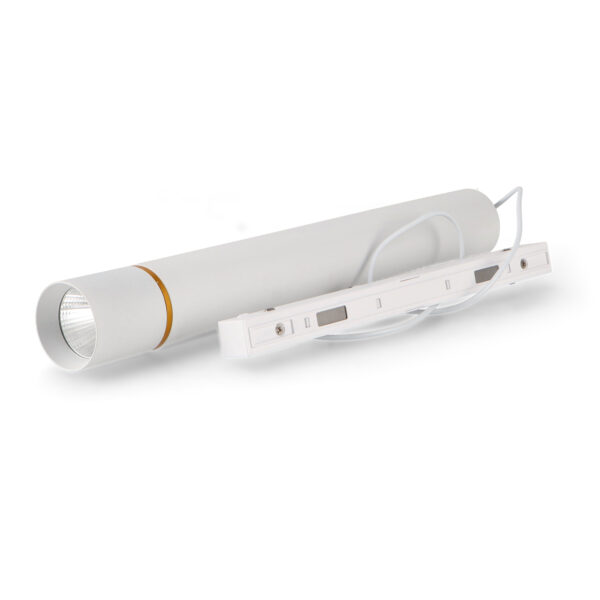 Foco de Calha Magnética LED Nalaya 8W Branco 48V Serie 20mm - DSC  3000K