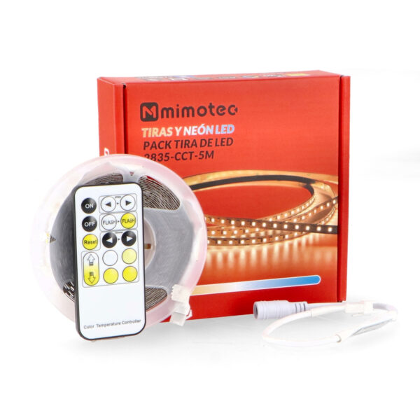 Pack Fita LED 24V 2835 120L - 5 metros  CCT