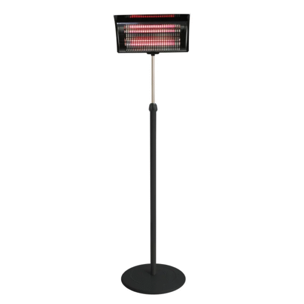 Aquecedor elétrico externo  VERONA BLACK