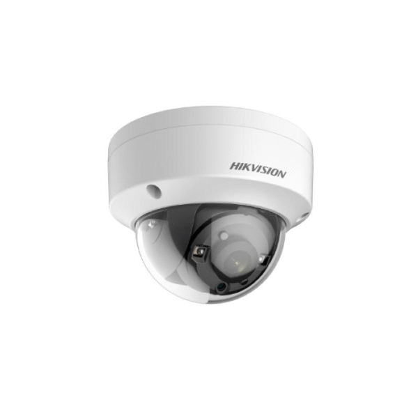 Câmera de domo fixa antivandalismo com 5 MP e luz ultrabaixa