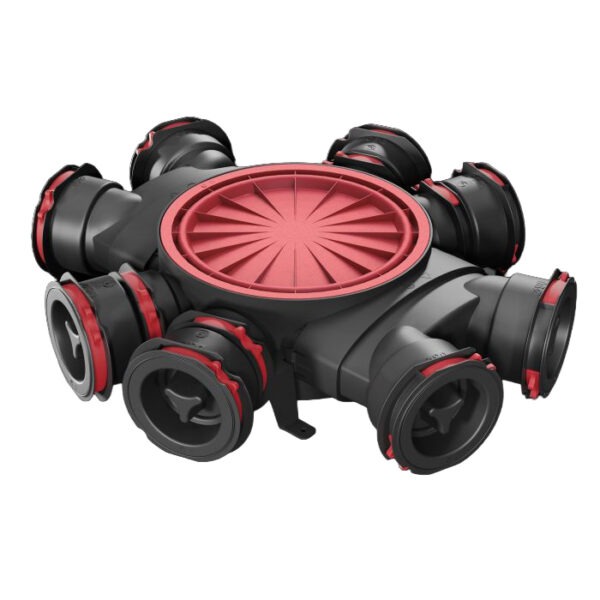 Caixa de distribuição HEATPEX, 8x90 mm