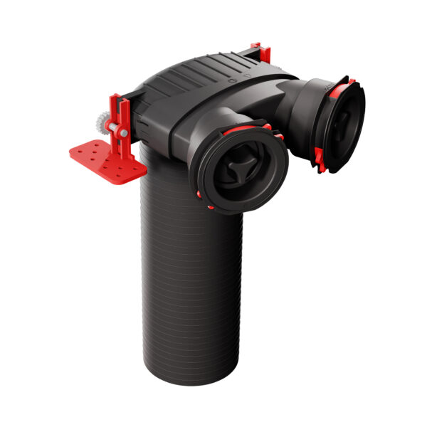 Plenum terminal 2x90/125 -HEATPEX