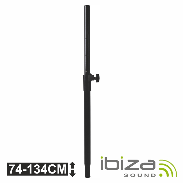 BARRA EXTENSÍVEL P/ COLUNA 35MM 74-134CM 50KG IBIZA